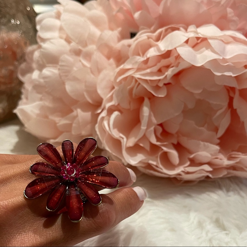 Large Flower Ring